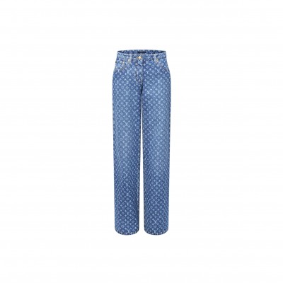 LOUIS VUITTON MONOGRAM FLARED JEANS 1AHENQ
